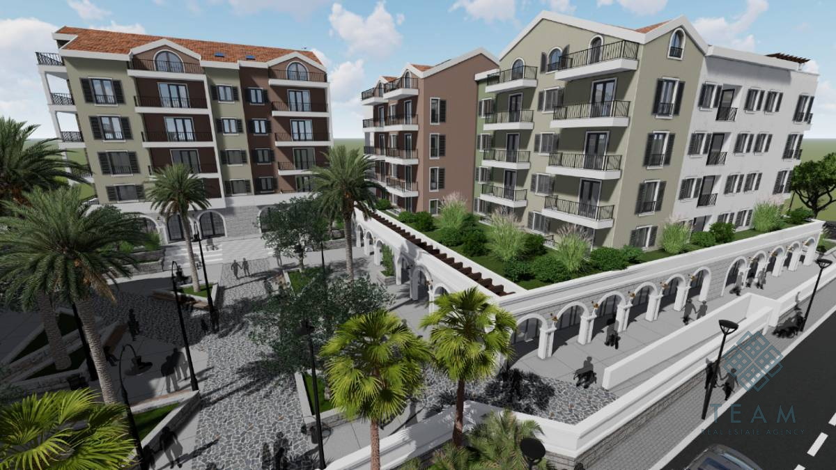 Tivat, Donja Lastva, dvosoban stan 65m²