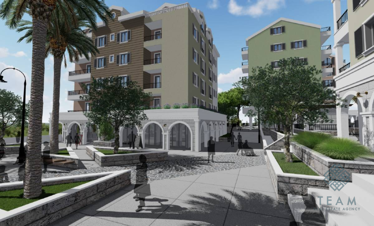 Tivat, Donja Lastva, dvosoban stan 61m²