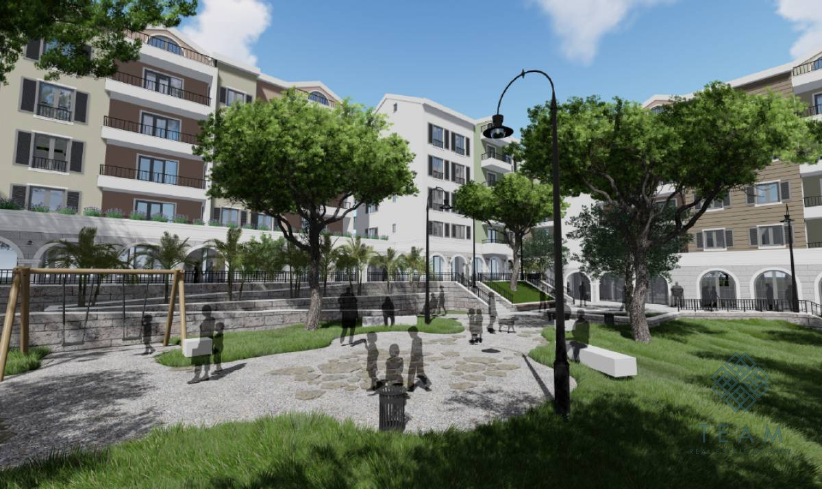 Tivat, Donja Lastva, jednosoban stan 48m²