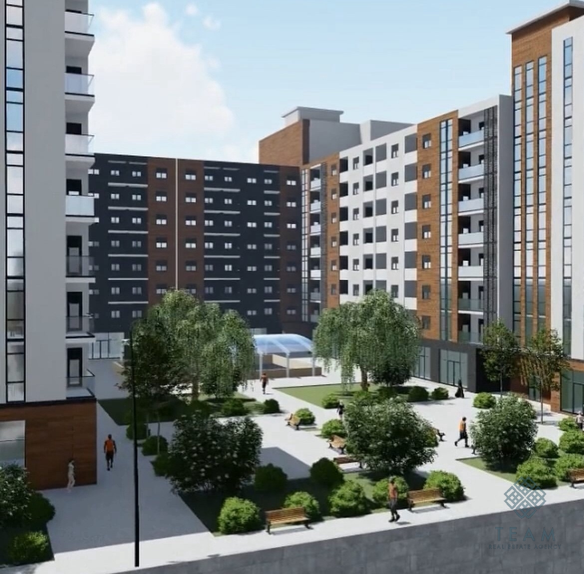 Podgorica, Stari Aerodrom, jednosoban stan 44,5 m²