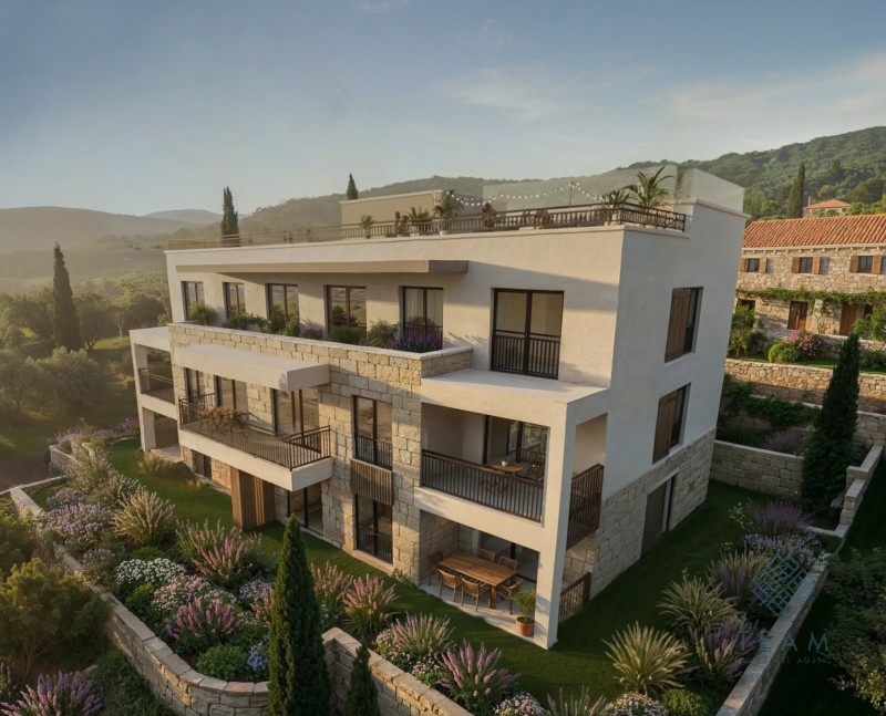 Kotor, Dobrota, 1 odalı daire 58 m²